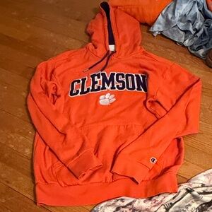 Champion Clemson Orange Hoodie